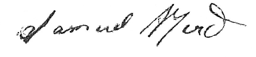 Signature of Samuel Bird