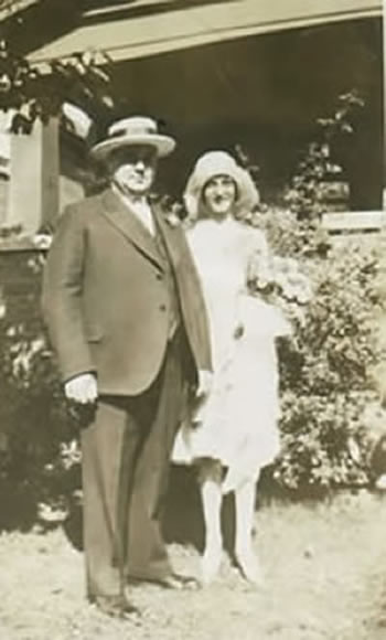 Doris Marion Cooper and George Aloysis Wunder (Click on Picture to View Full Size)