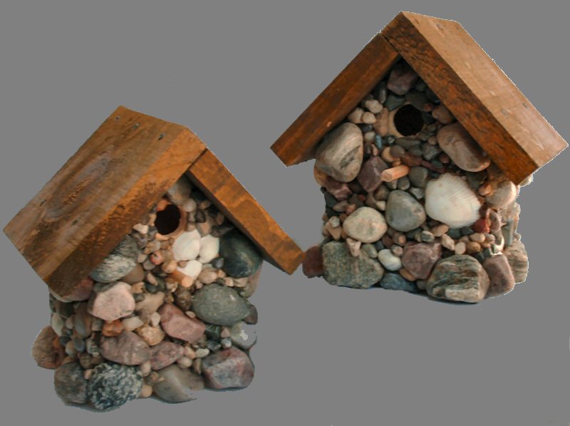 Birdhouses - Cappucino
